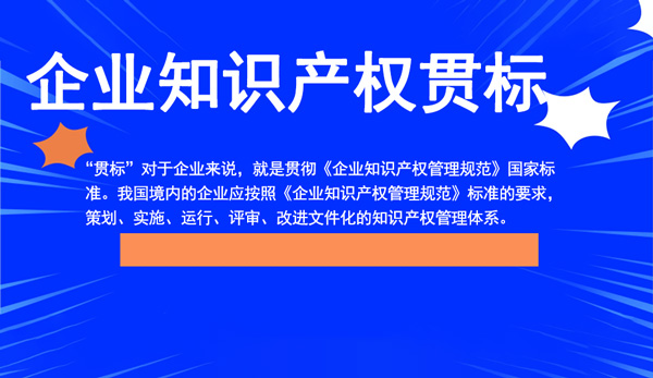 知識產(chǎn)權(quán)貫標(biāo)認(rèn)證是什么意思